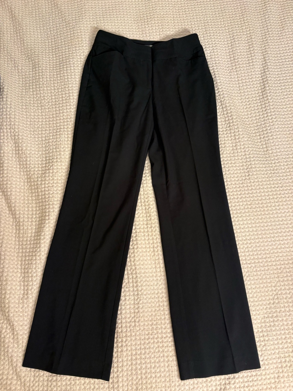 LOFT Black Wide-Leg Pants